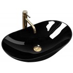 Накладной умывальник Rea Royal Black Накладной умывальник Rea Royal Black